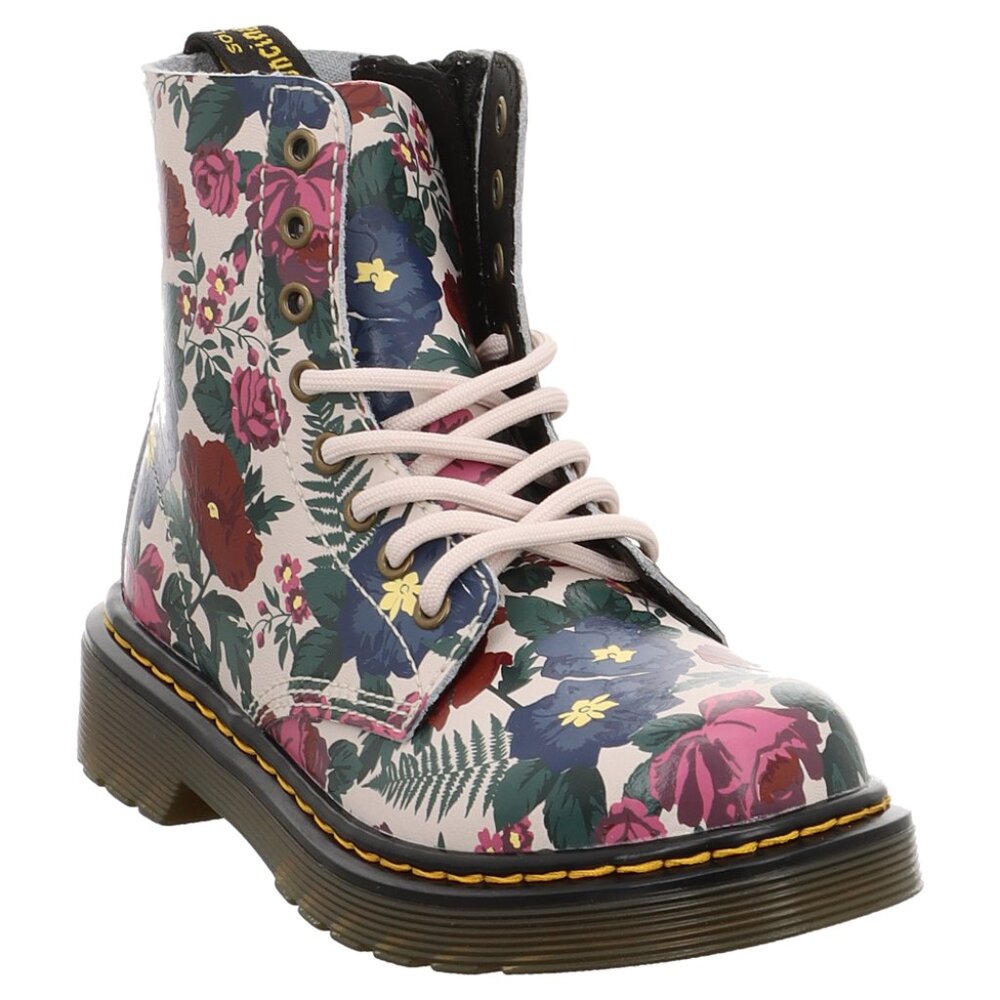 Dr. Martens 1460T English Garden Leather Lace Up Boots
